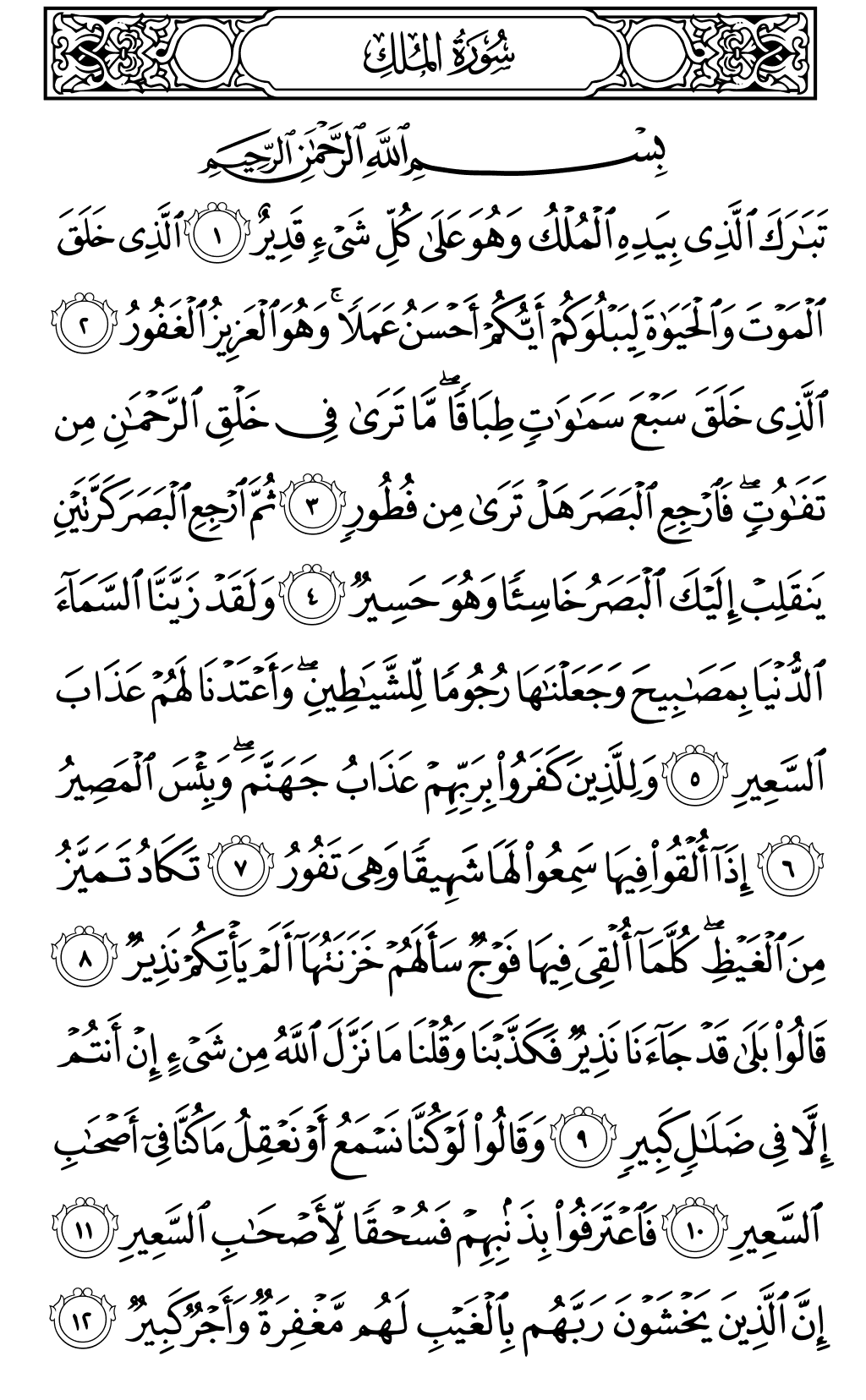 Surah maryam ayat 1 hingga 12